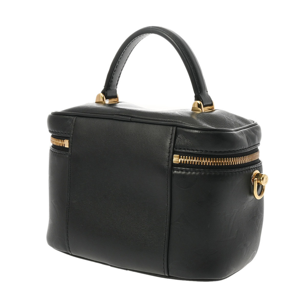 Louis Vuitton Black Vanity Pm Handbag Ink Monogram